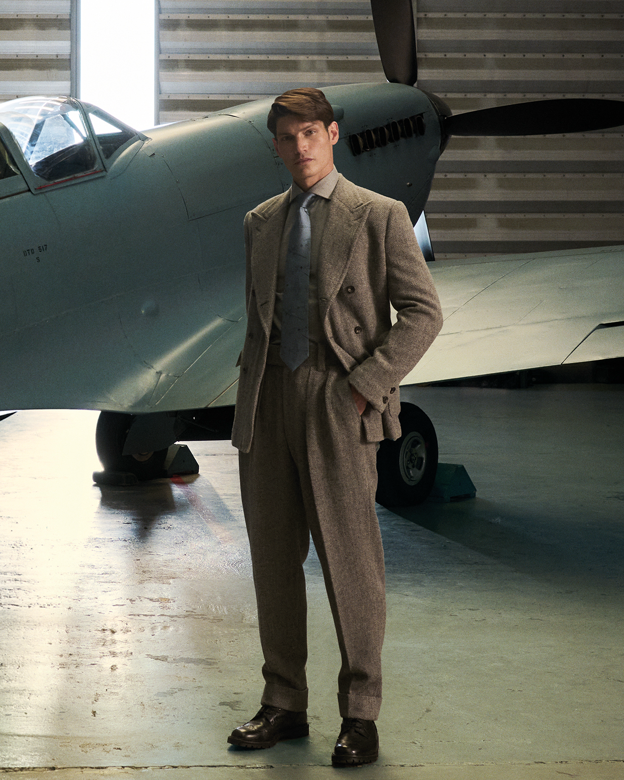 BESPOKE SUIT CROP Cropped