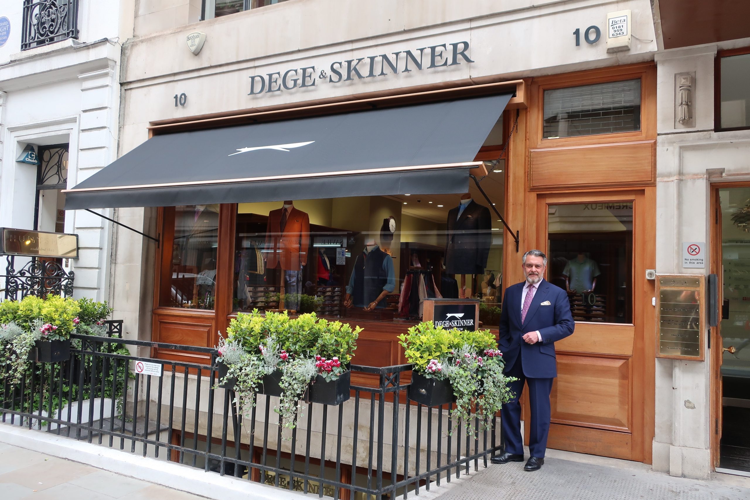 William Skinner, MD, Dege & Skinner, 10 Savile Row web copy