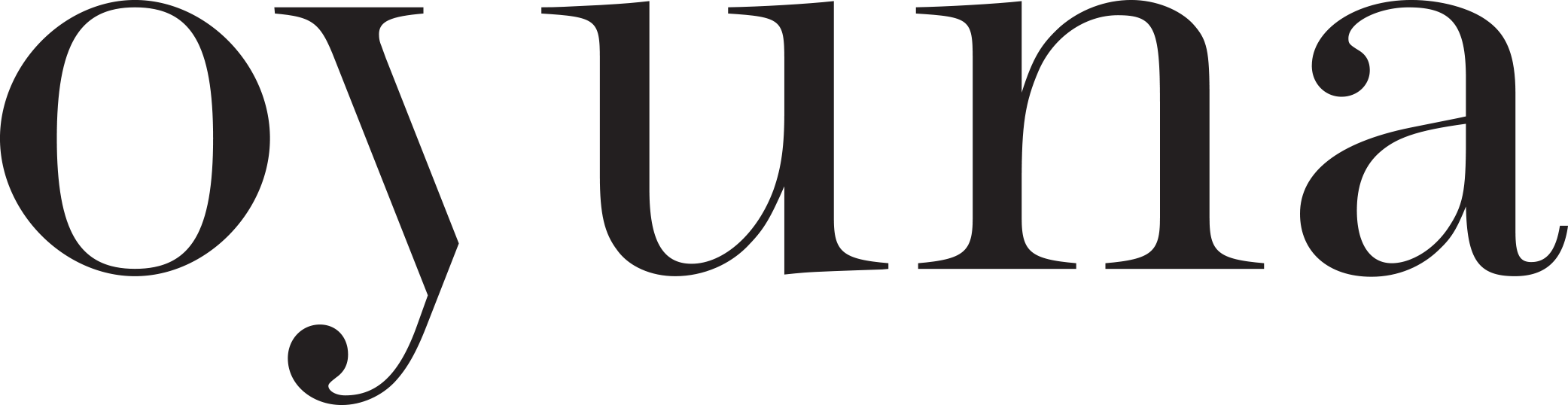 OYUNA Logo Black
